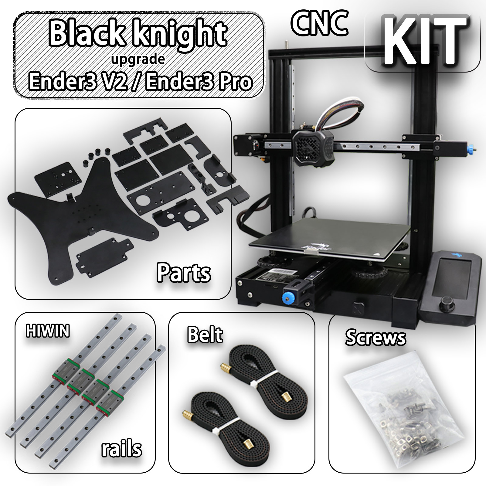 Ender-3-V2Pro-3D-Drucker-Upgrade-Kit-Black-Knight-Kit-und-Riemen-Schrauben-zur-Verbesserung-der-Hiwi-1948644-1